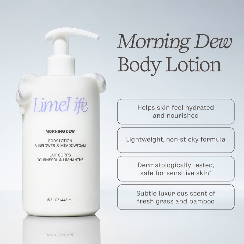 New! Morning Dew Body Lotion | LimeLife
