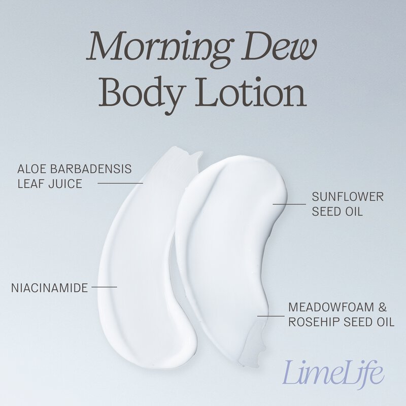 New! Morning Dew Body Lotion | LimeLife