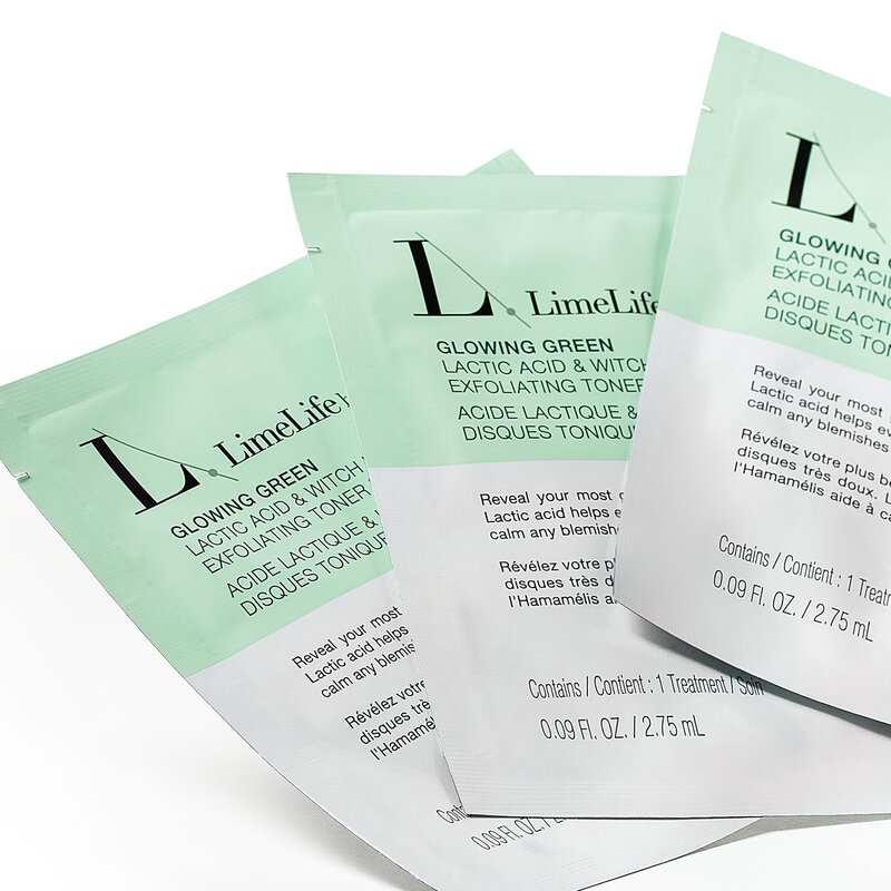 Glowing Green Toner Pads | LimeLife