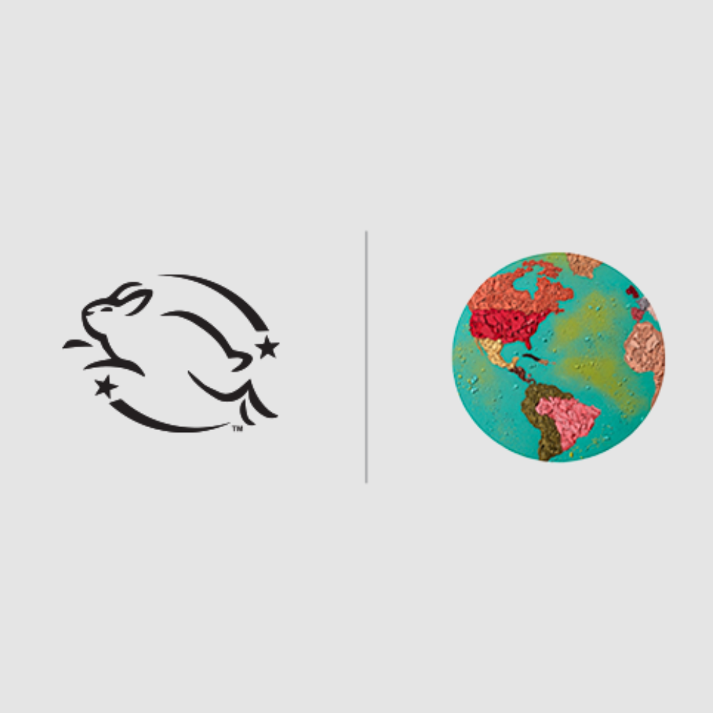 Leaping Bunny & Planet Icon