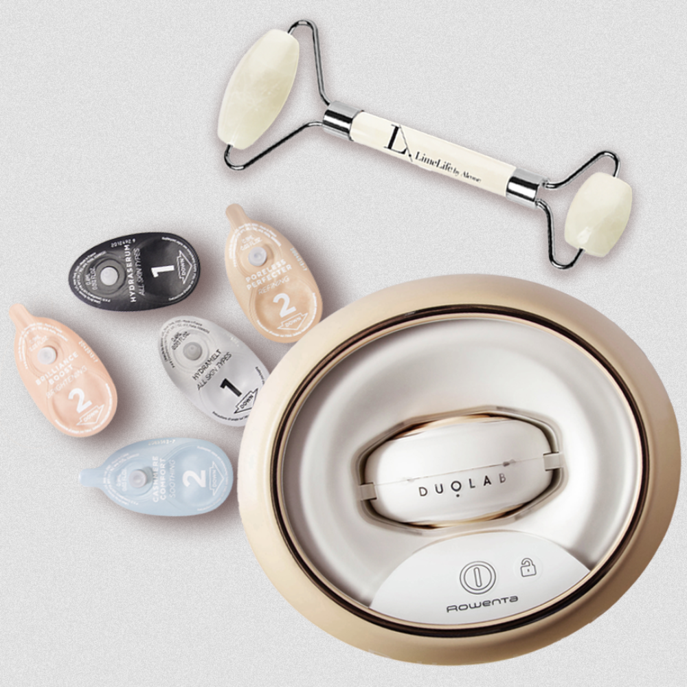 Duolab Device with capsules and Roller